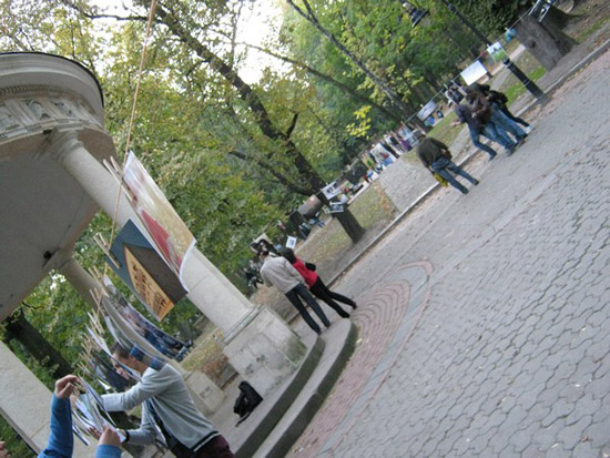 Erste Suschka in Lviv am 6.10.2012