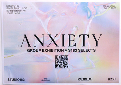 Anxiety - Mode kuratiert Kunst